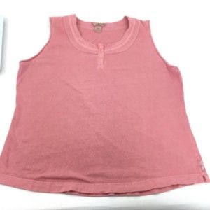 Woolrich Pink Sleeveless Shirt Tank Top Womens XL 7075 Geranium Layered